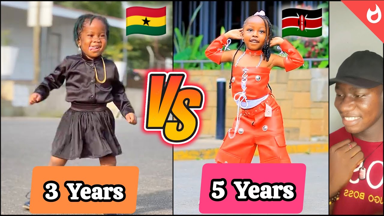 Танцевальная битва New Kids 🔥~ Звездная малышка 🇬🇭 против малышки Тамары🇰🇪 — танцевальный челленд...