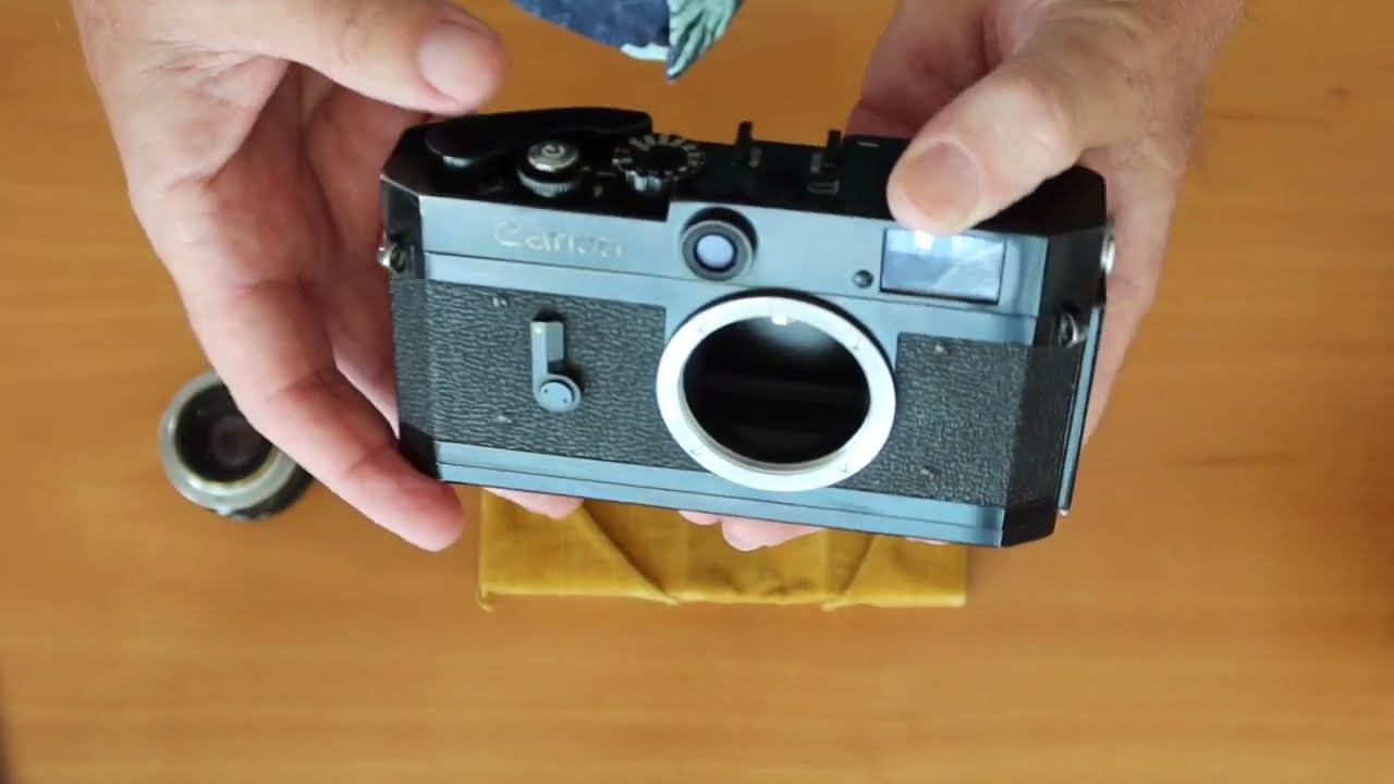 Unboxing the Canon P Rangefinder Camera