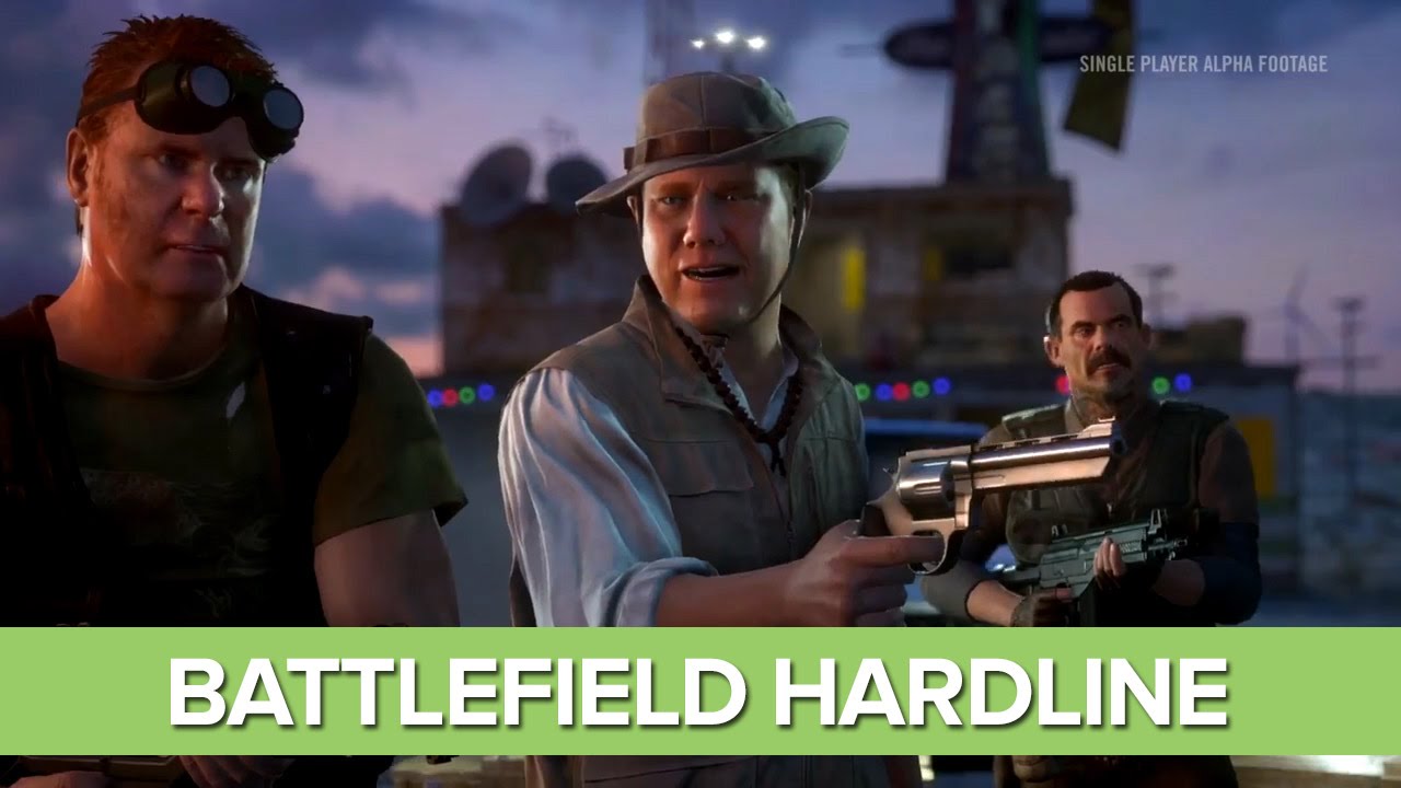 Battlefield Hardline Gameplay: Single Player Campaign - 12 Minutes