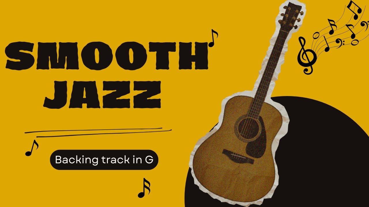 🎸 Smooth Jazz Jam Track – Key of G, 13 Minutes