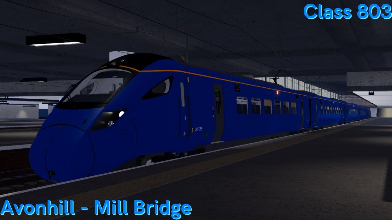 Blue Intercity with Delays | Avonhill - Mill Bridge | Roblox British Railway