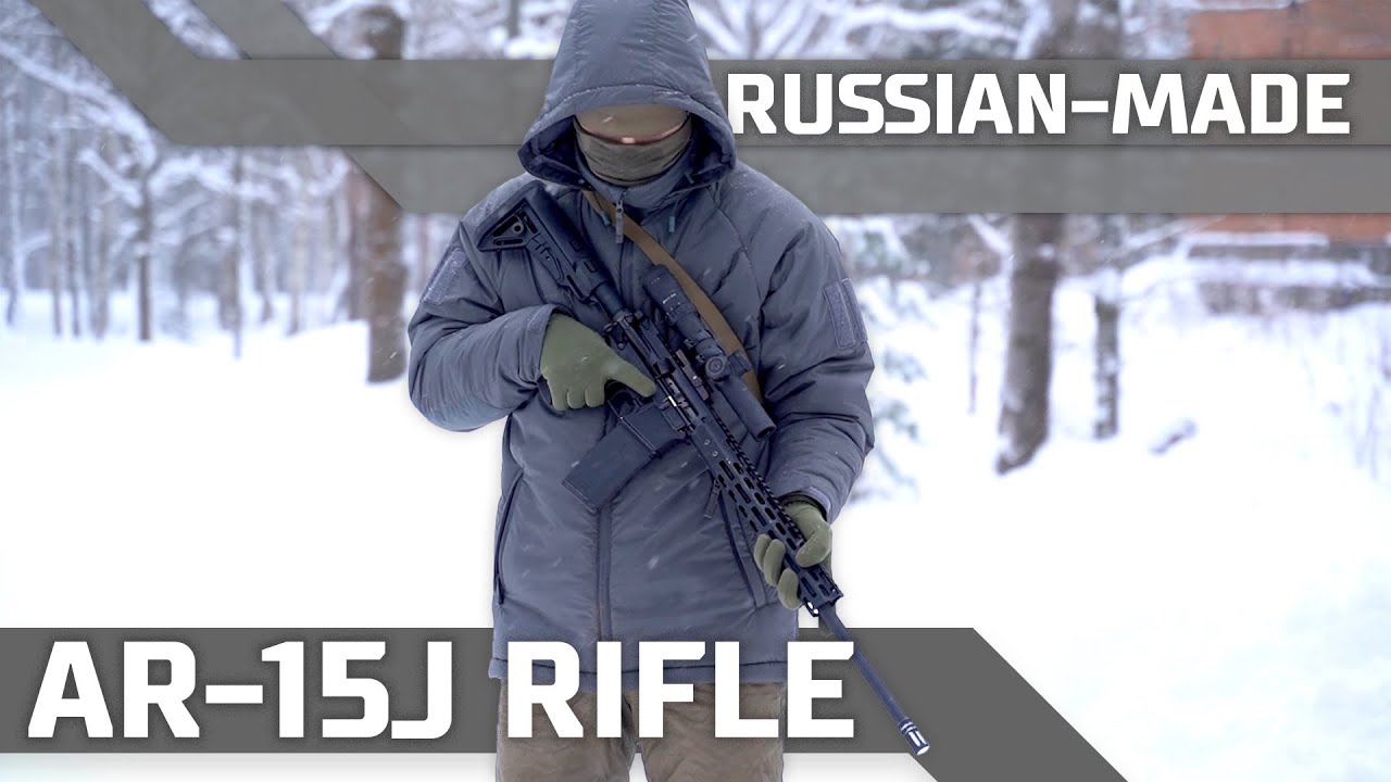 Russian-made AR-15J rifle