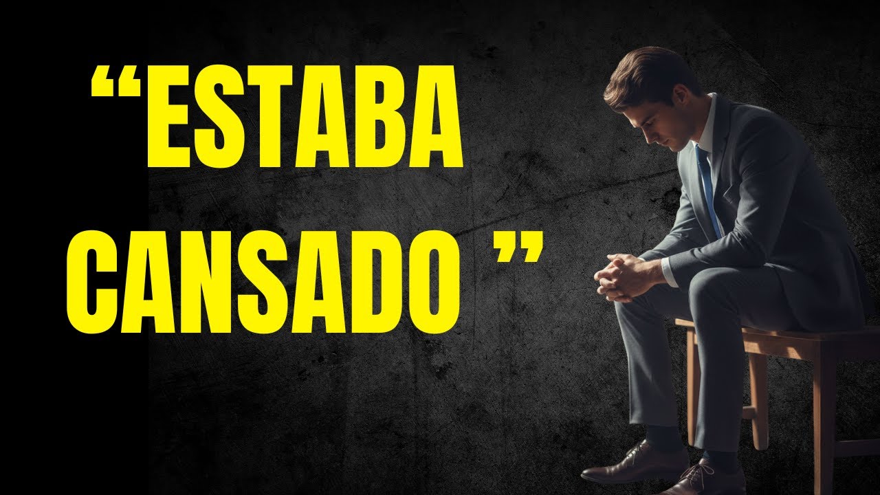 Estaba cansado de vivir… hasta que entendí esto