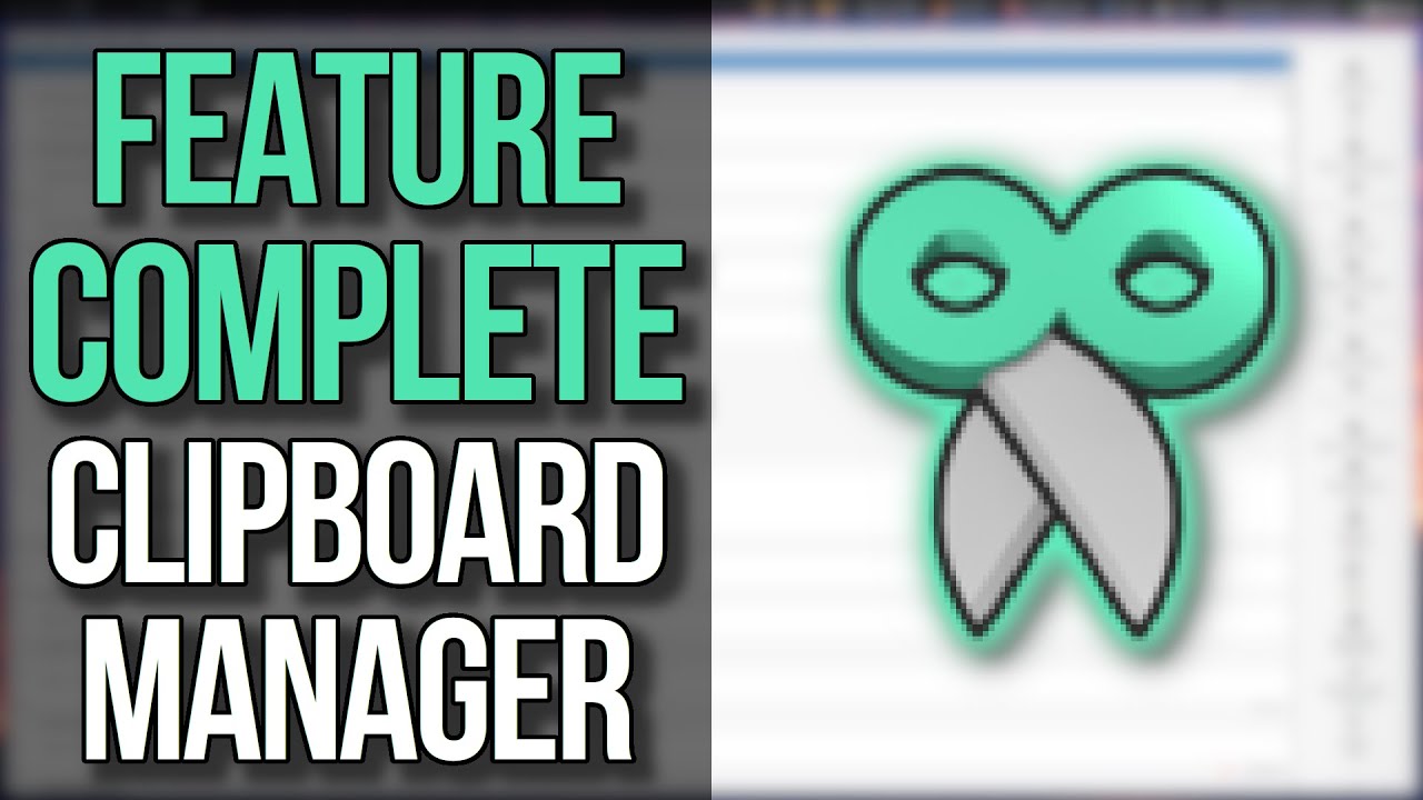 CopyQ: A Clipboard Manager That Does Everything??