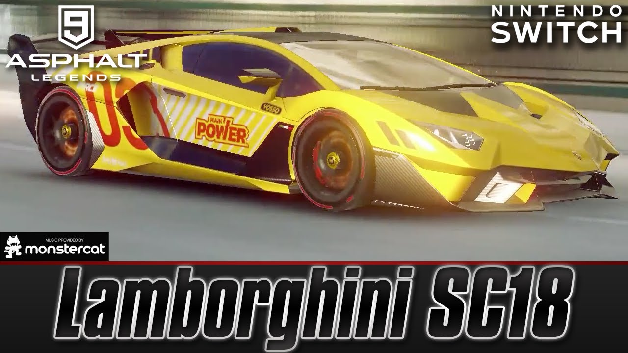 Asphalt 9 Legends (Switch): Lamborghini SC18 | 6* Rank 4100 | I MESSED UP