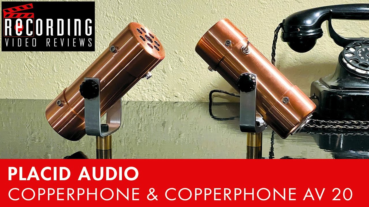 Видеообзор: Placid Audio Copperphone и Copperphone AV20
