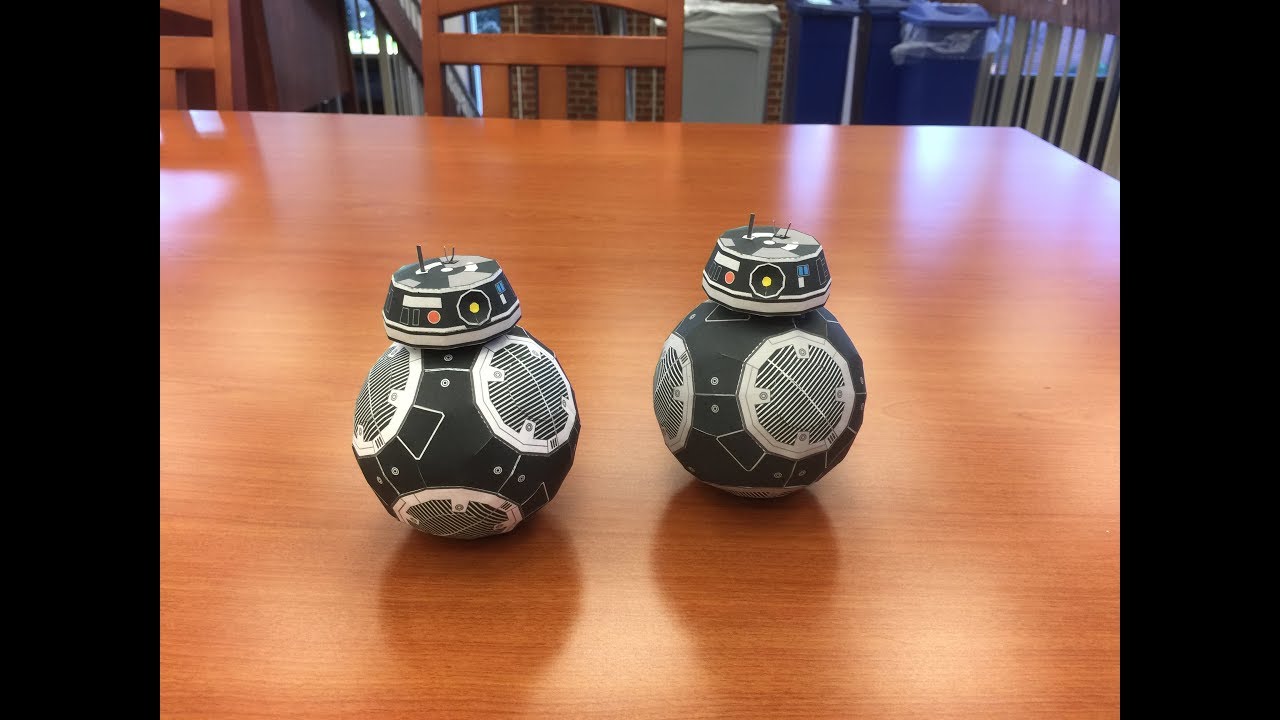 Star Wars Paper Craft: BB-9E from The Last Jedi