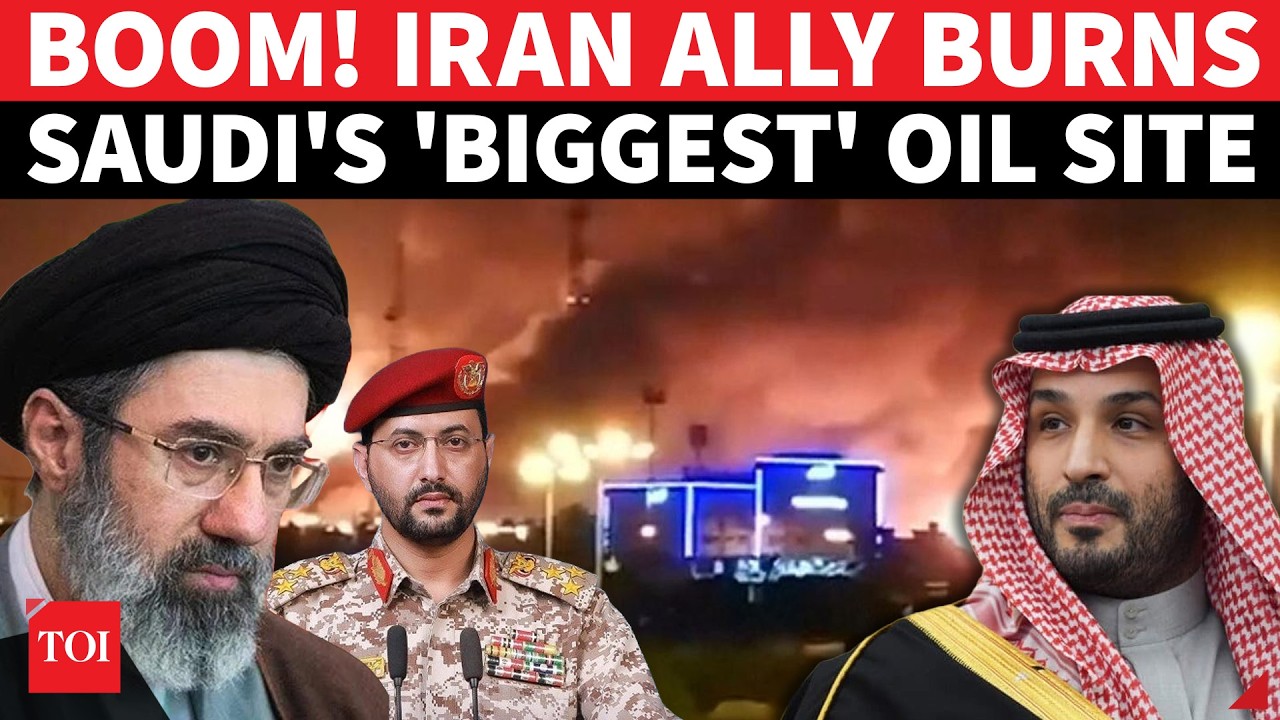 BREAKING: Iran Ally Goes All Out, Gulf Oil Hub Bombed; ARAMCO Site Devastated In Huge Attack