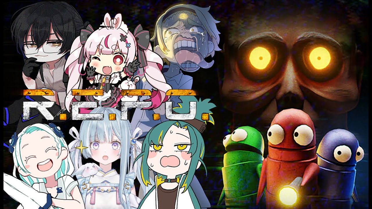 ホラゲー苦手な人を（じゃない人も）含めた6人でR.E.P.O.