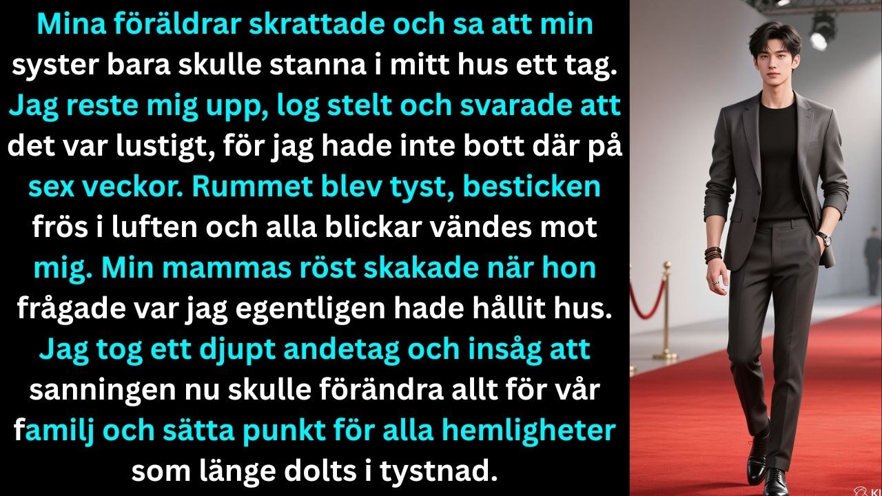 “Mina föräldrar skrattade och sa att min syster ‘bara skulle stanna i mitt hus för en…’”