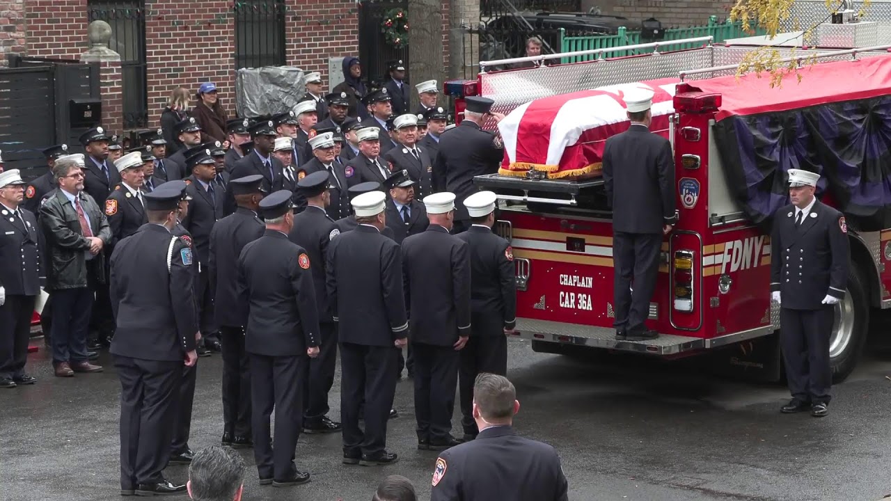 Funeral Service for FDNY Chaplain Monsignor John E. Delendick
