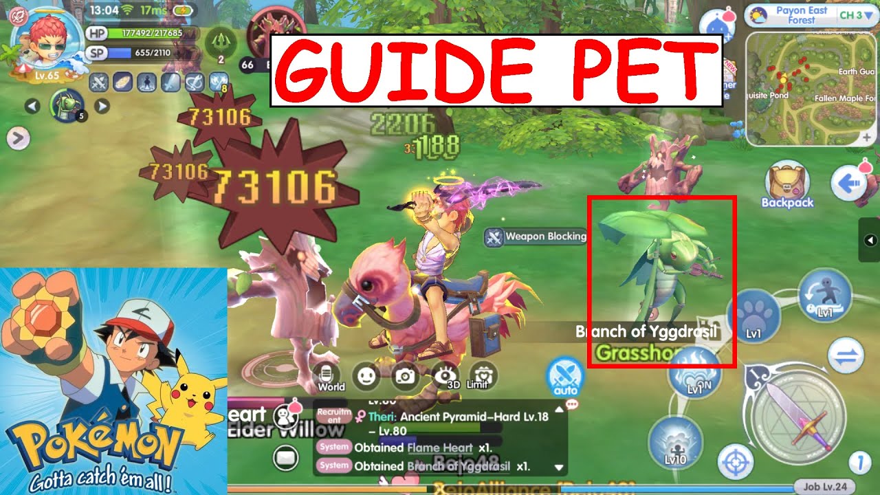 GUIDE PET! Gotta Catch 'Em All! RAGNAROK X NEXT GENERATION ROX