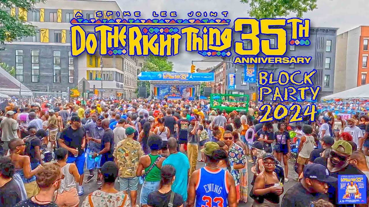 Вечеринка в честь 35-летия альбома Спайка Ли «Do The Right Thing».