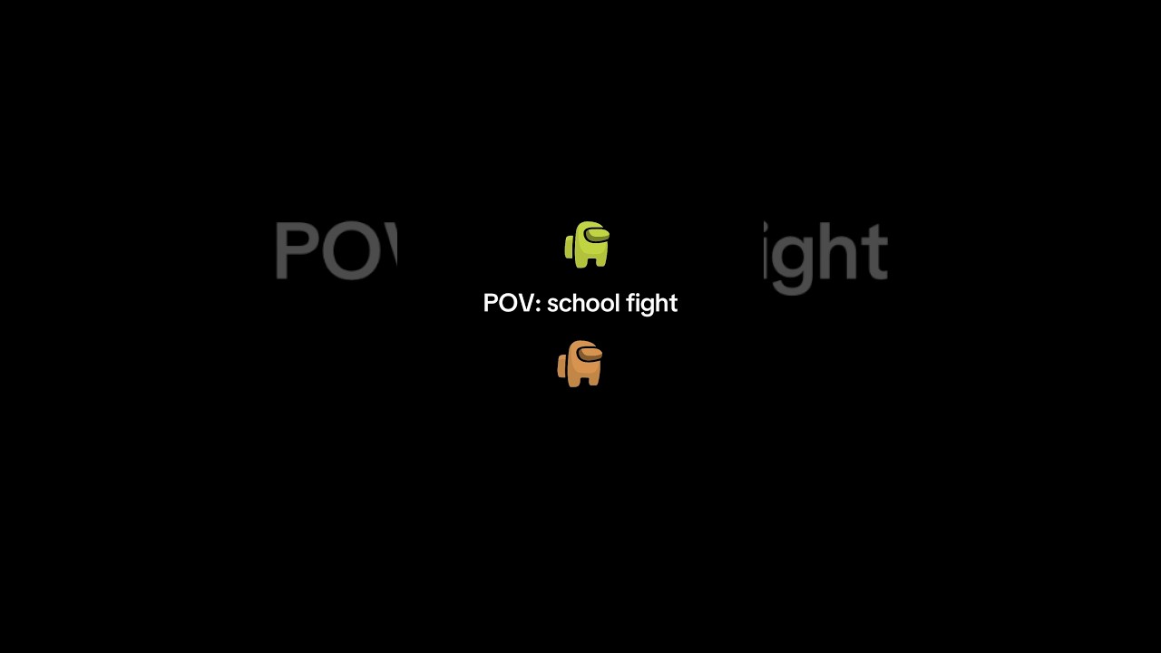 POV: School Fight🤺