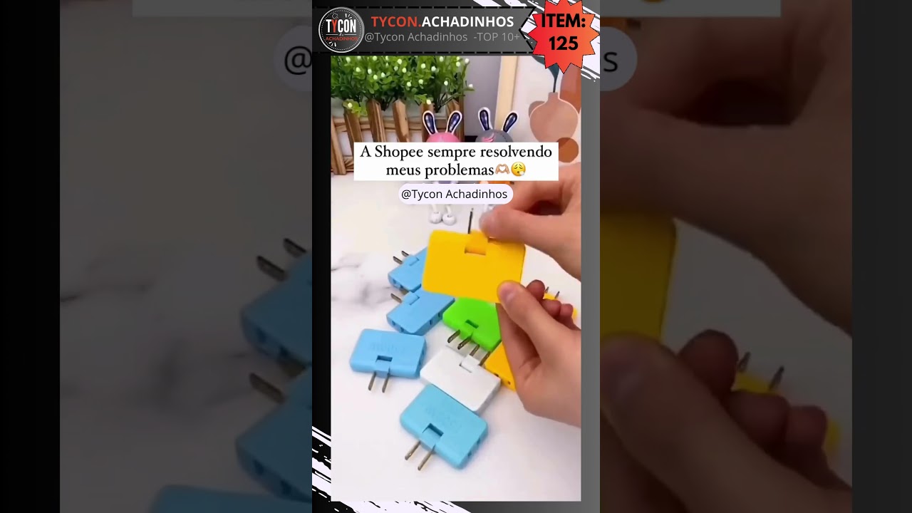 ⛔️ ITEM- 125 ⛔️ PATRIO] 3 Em 1 US Plug Multifun&ccedil;&atilde;o 180 Graus Adaptado De Tomada Rotati #achadinhos