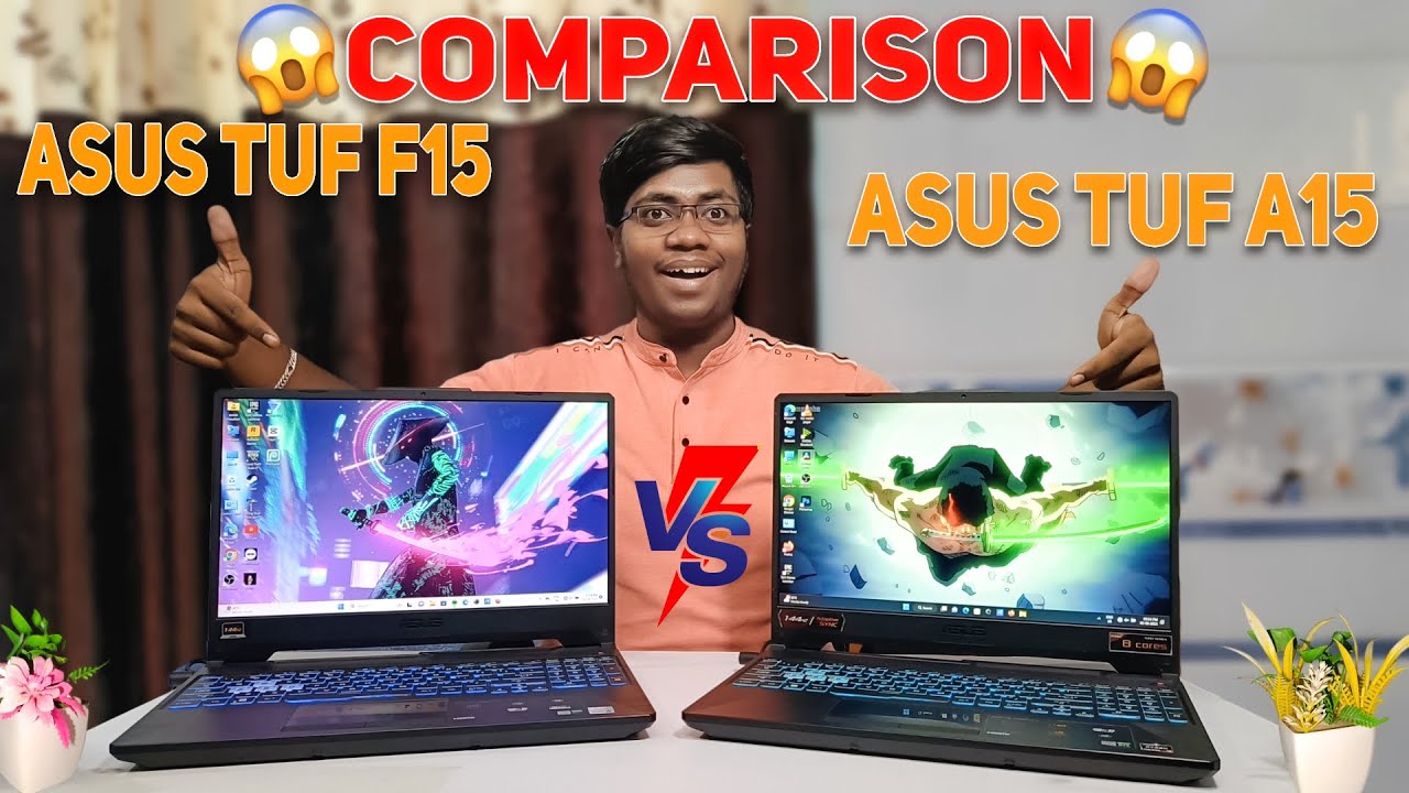 Asus Tuf F15 VS Asus Tuf A15 Full Comparison | i5 10 Gen Or Ryzen 9 5900 Nvidia RTX 3060 In 55,...😯