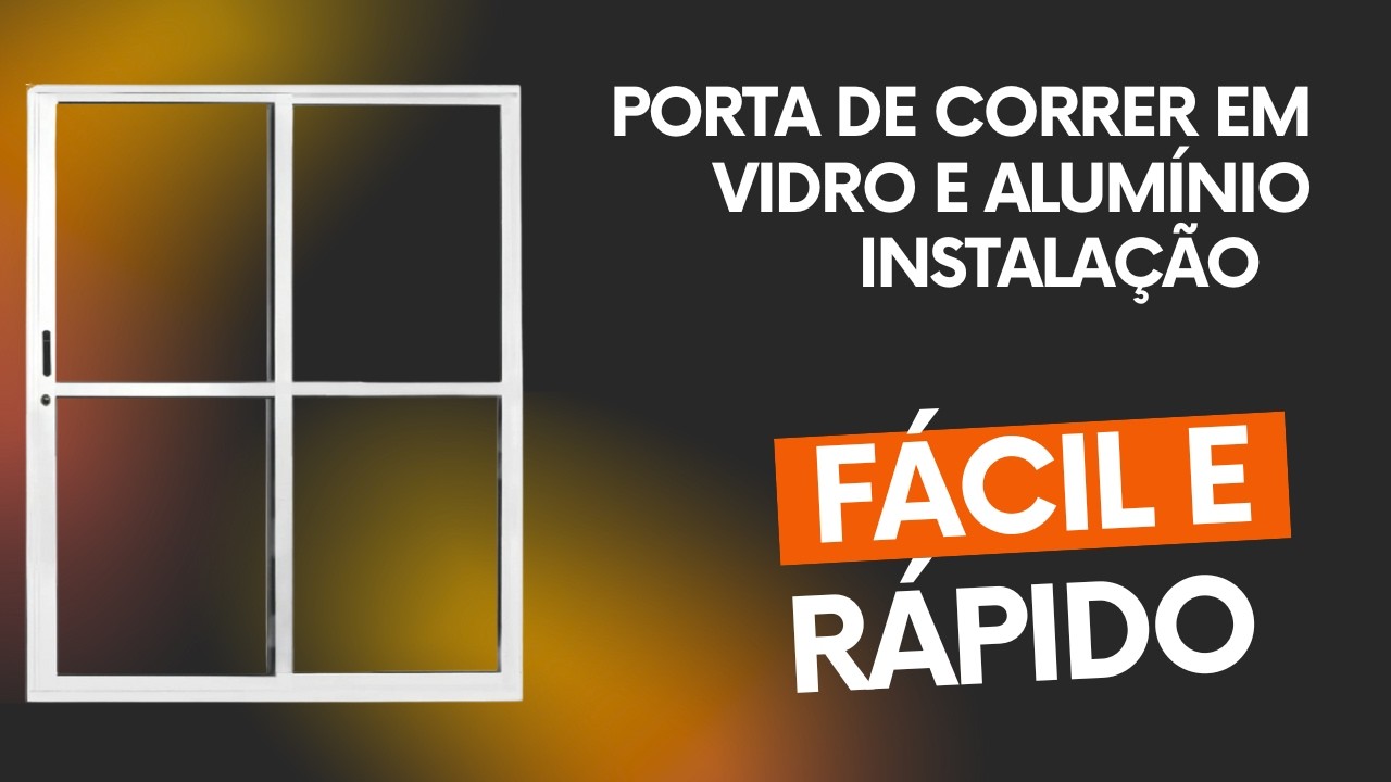 Como instalar uma porta de vidro + dicas importantes para obter um bom resultado final (parte 1).