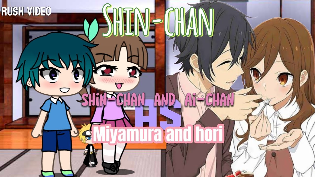 Shinchan reacts to horimiya as Aishin (Hori x miyamura as shinchan x Ai-chan) Experiment ship part 2