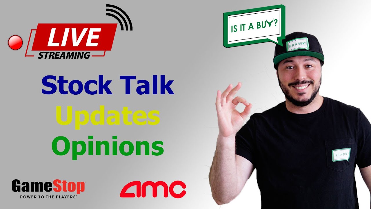 GameStop Earnings! Stocks Live! Let's take a look AMC, GME, and other stocks!