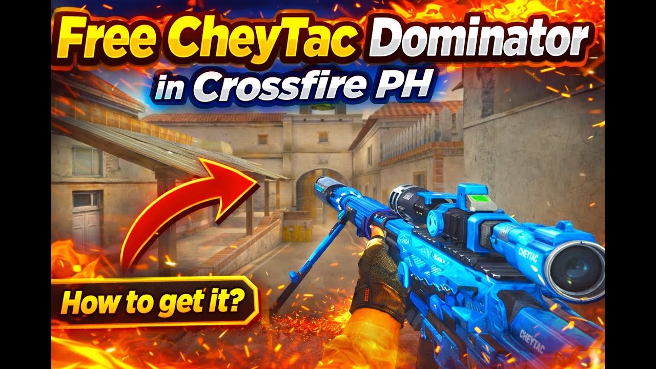 FREE CheyTac Dominator in Crossfire PH 😱 | Pano makuha watch this!