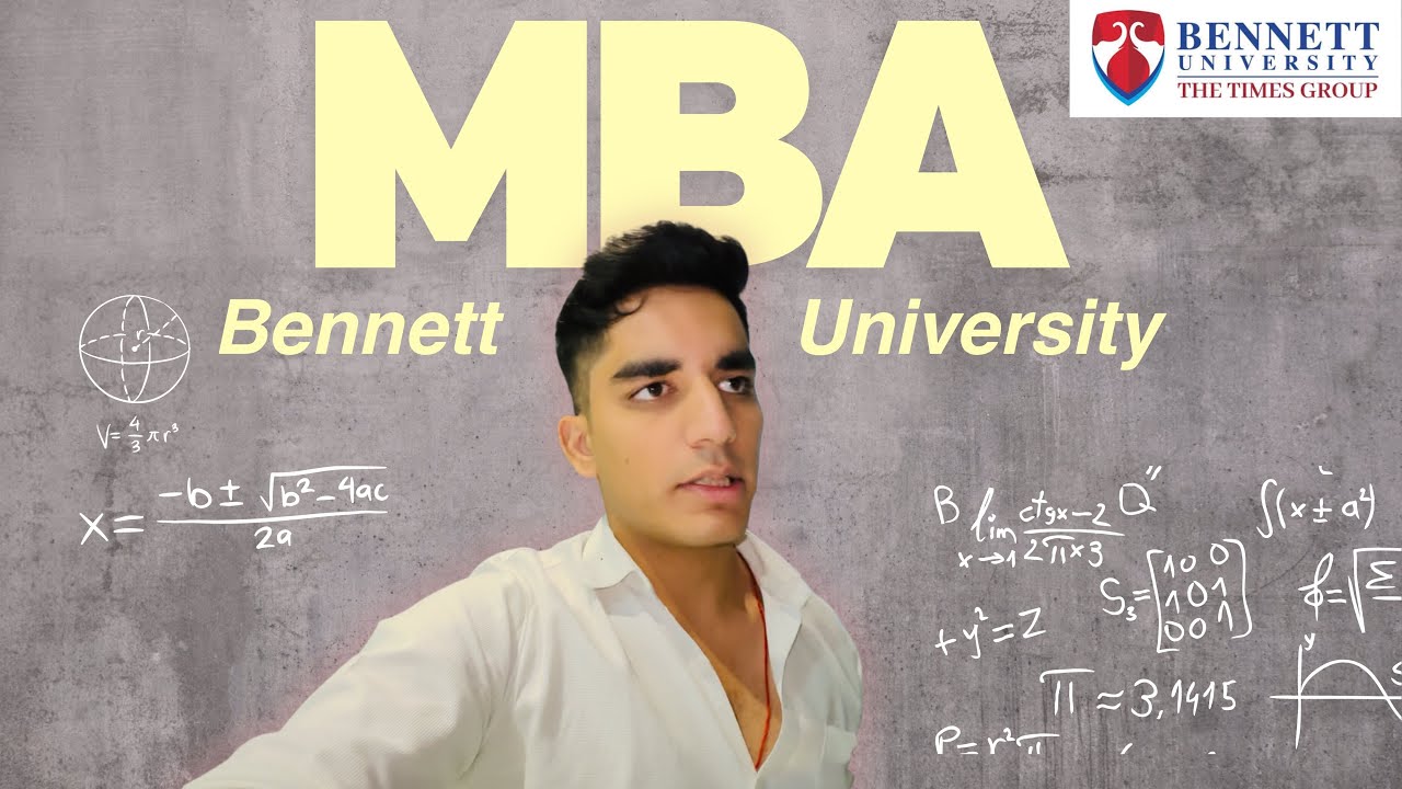 MBA Admission open Bennett University 🧑&zwj;🎓|| Daksh Tomar