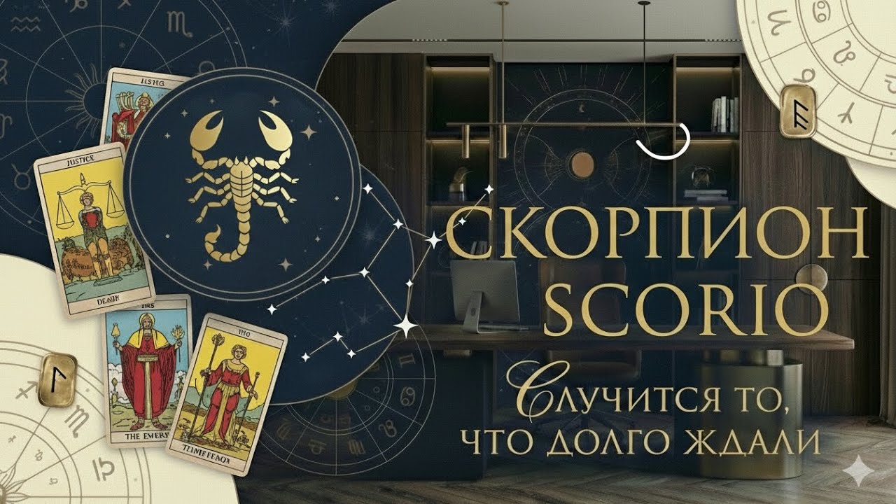 ⭕️ СКОРПИОН,♏️, ⏳💫  Случится то, что долго ждали… | 🔮 таро | ✨ гороскоп | ⚡ нежданно