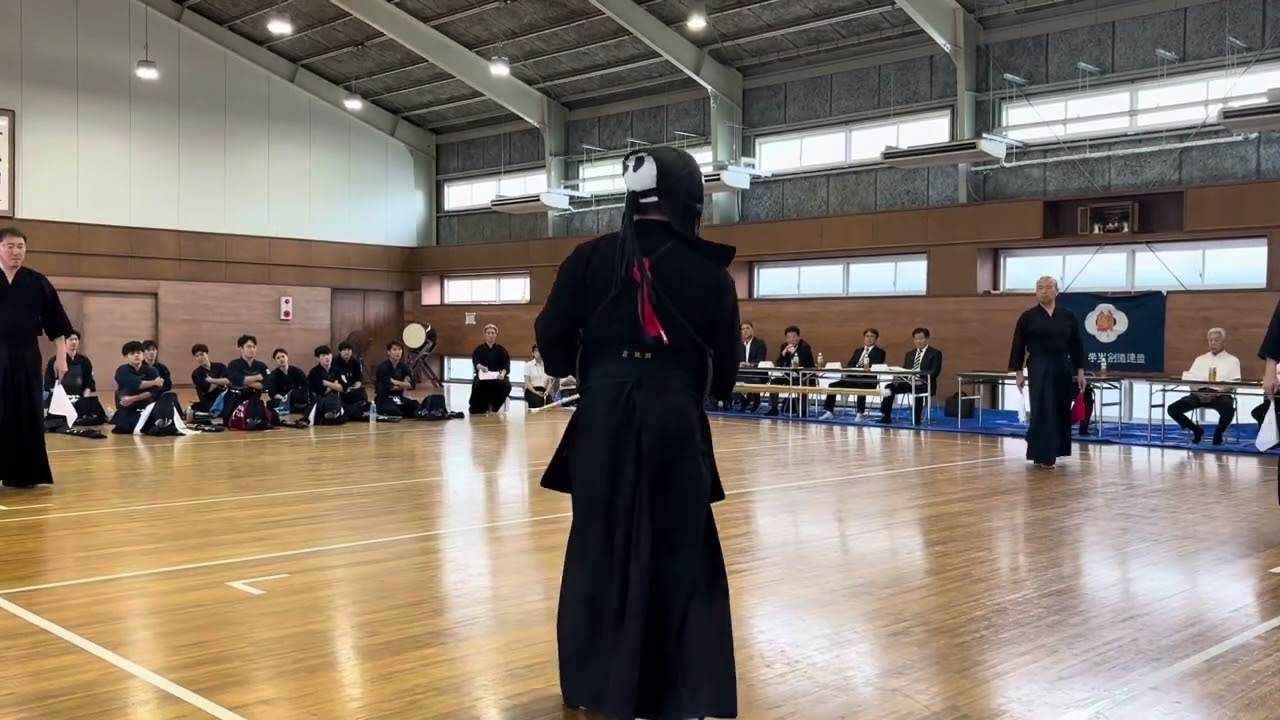 2025년 한일교류학생검도친선시합 한국체육대학교 최시연 VS 大阪教育大学校　真野 (오사카체육대학 마노)
