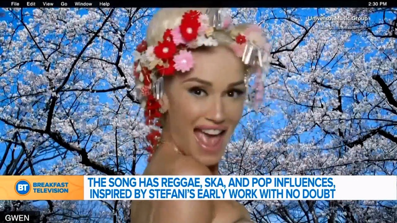 Gwen Stefani interview on Breakfast Television Toronto, Canada