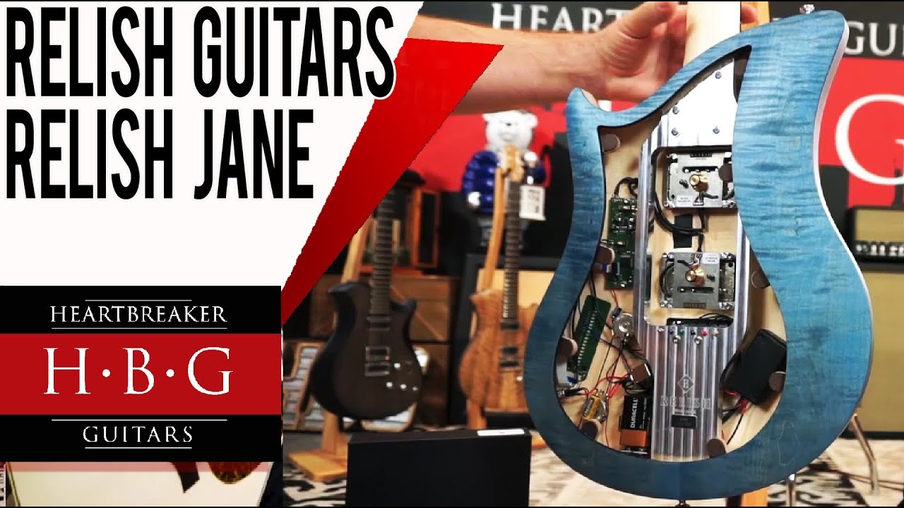 Relish Guitars Jane With Pick Up Swapping