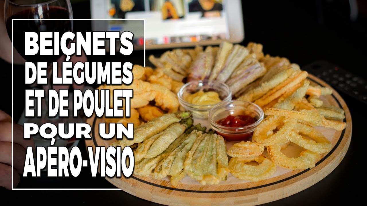 Beignets de légumes et de poulet - Visio Spécial Confinement - Le Riz Jaune