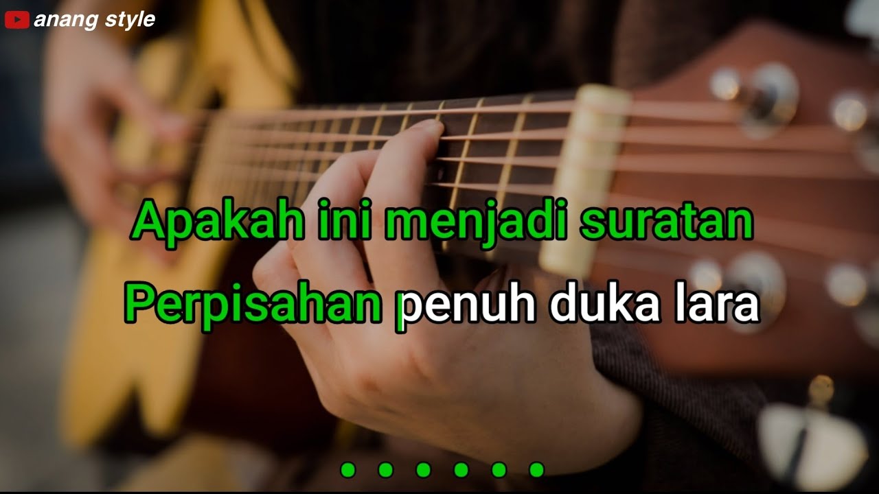 Perceraian Lara - Ipank || Karaoke Akustik ( Nada Rendah Pria )