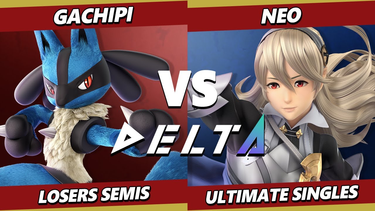 Delta 2 Losers Semis - Gachipi (Lucario) Vs. Neo (Corrin) SSBU Ultimate Tournament