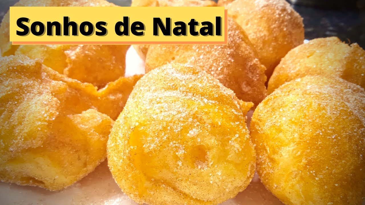 Sonhos de Natal Super Fofos [ Receita Portuguesa ]