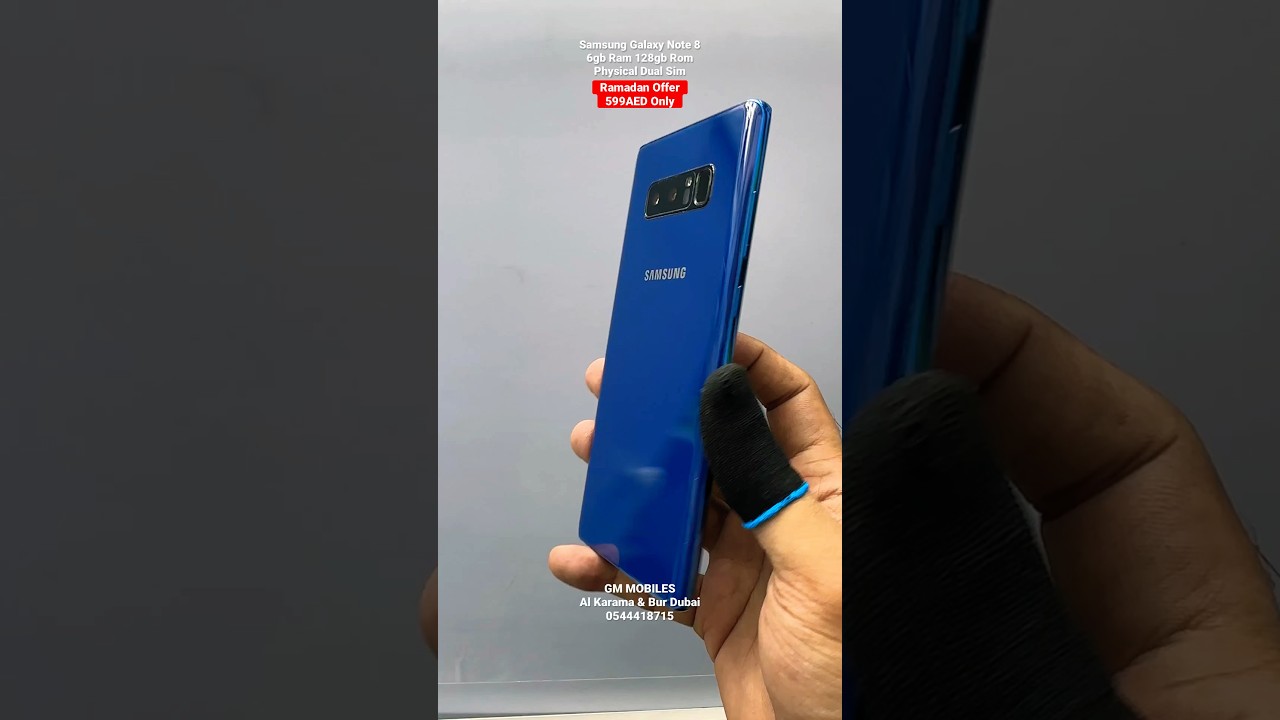 #samsung #galaxy #note8 #usedmobile #dualsim #offer #599AED #shorts #uae