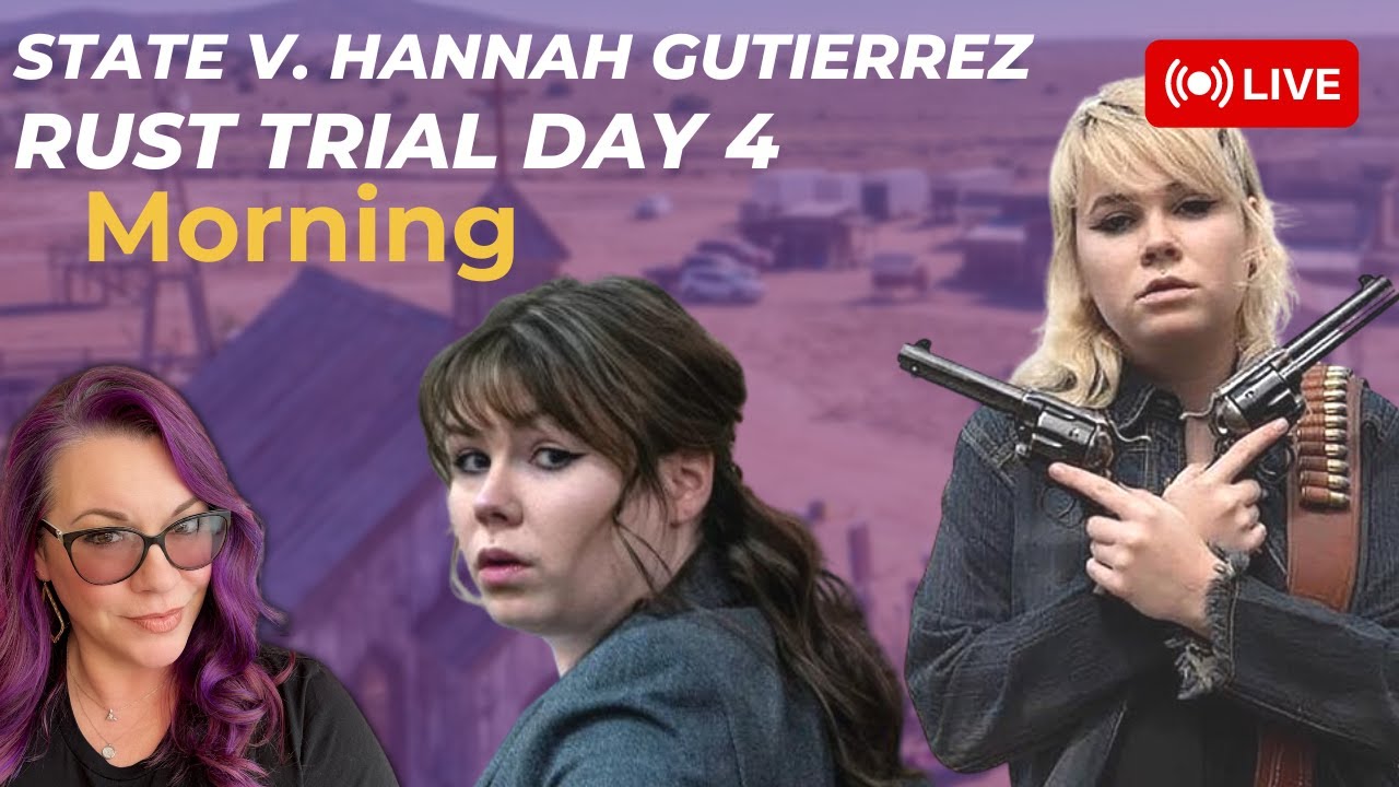 State v Hannah Gutierrez Rust Armorer Trial Day 4 Morning - Weapons Expert Haag & Digital forensics