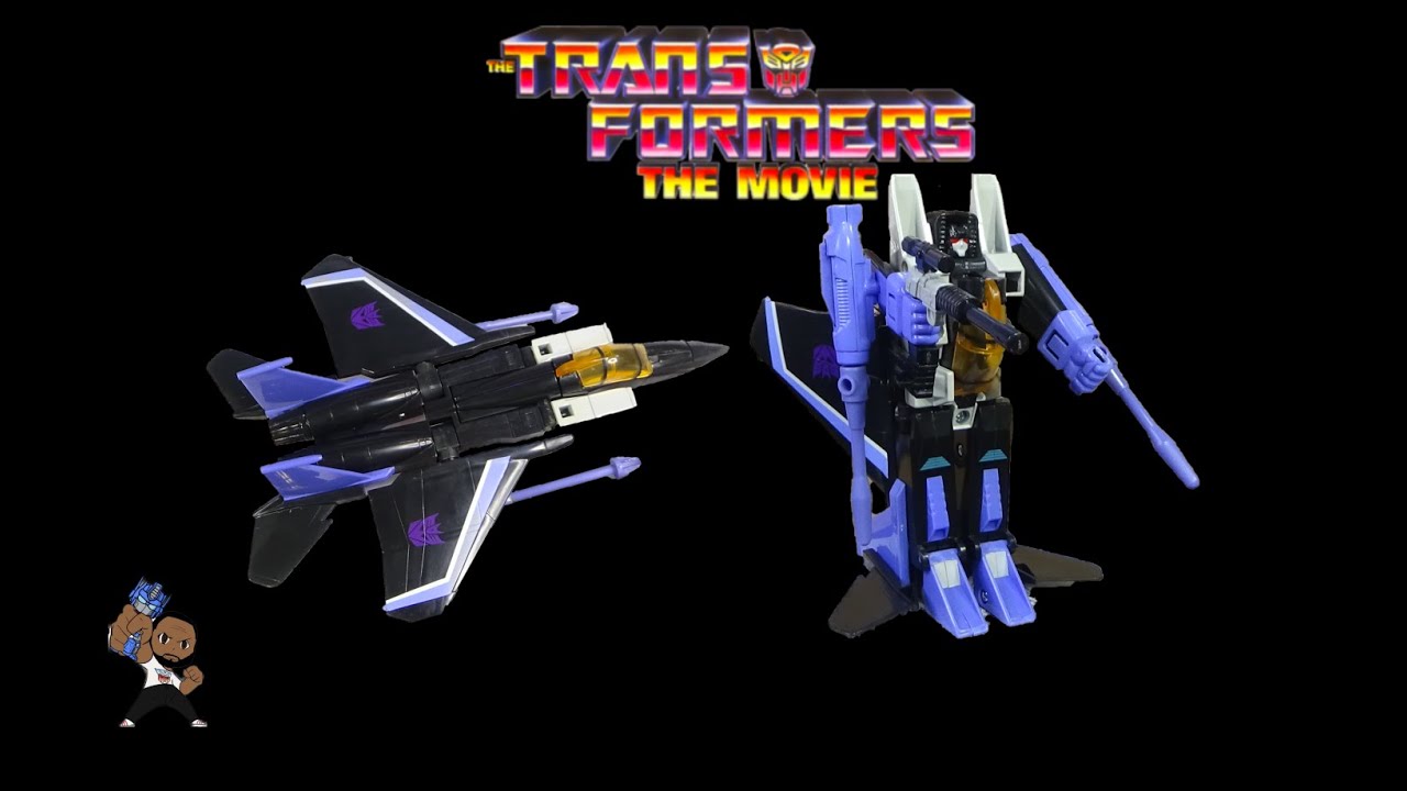 Transformers Retro G1 Decepticon Warrior Skywarp Transformers the movie