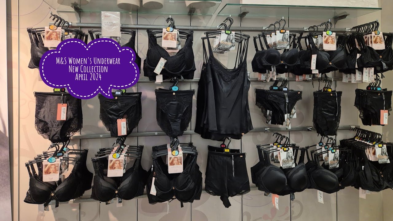 M&S Women's Trending Underwear Collection April 2024