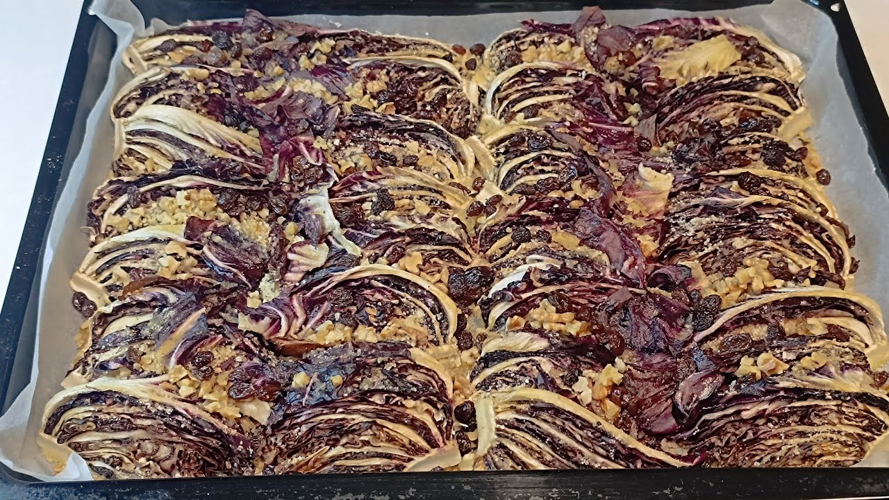 RADICCHIO UVETTA E NOCI AL FORNO PROVARE PER CREDERE