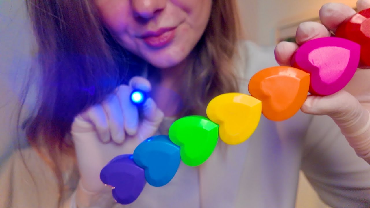 Medical Exam ASMR | Vision Test, Reflex Check, Scalp Exam, Soft Spoken, Gloves