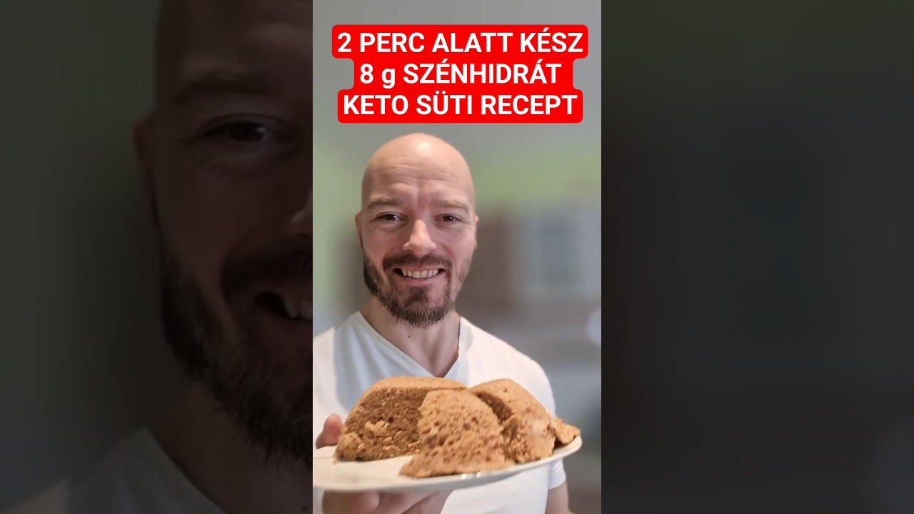 Ketogén mikrós sütirecept 