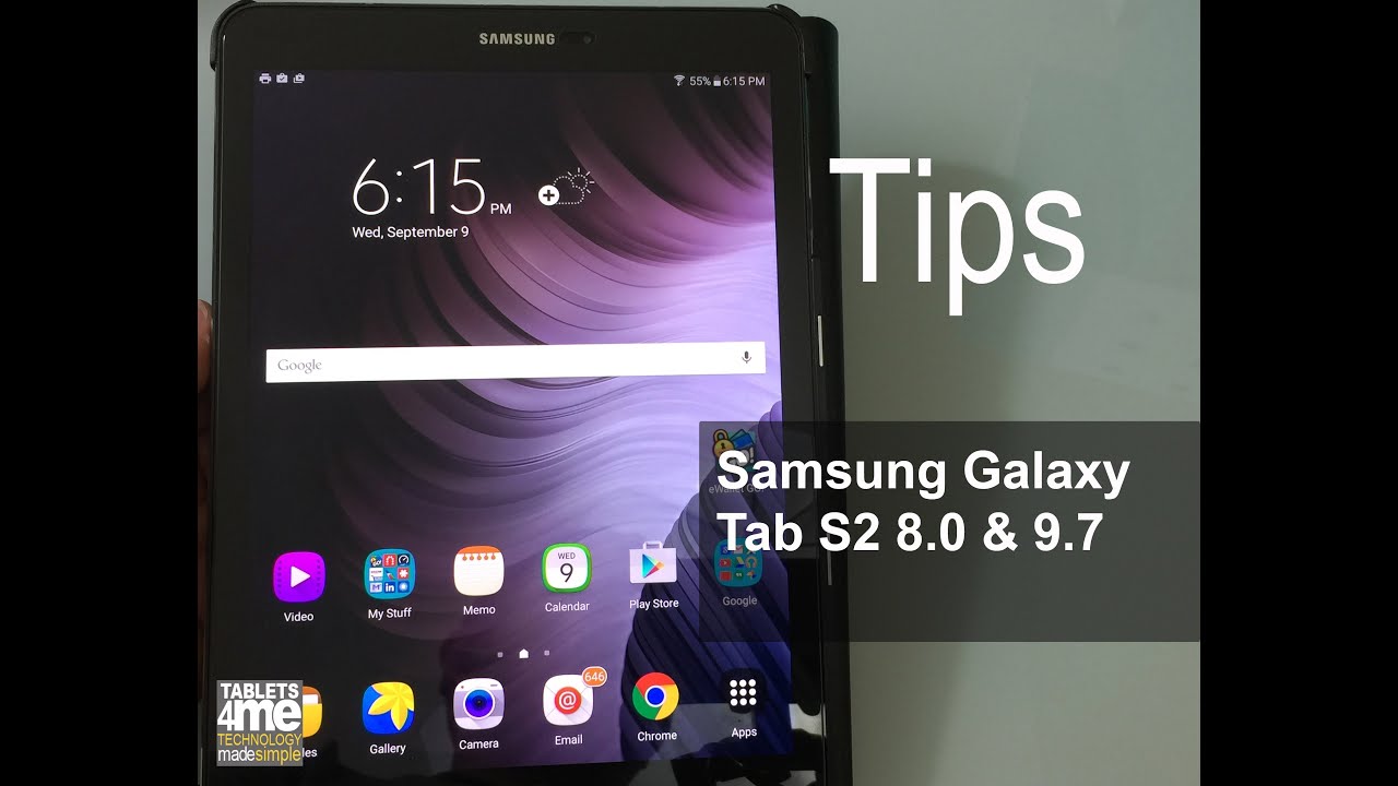 Samsung Galaxy Tab S2 8.0 & 9.7 Tips and Tricks