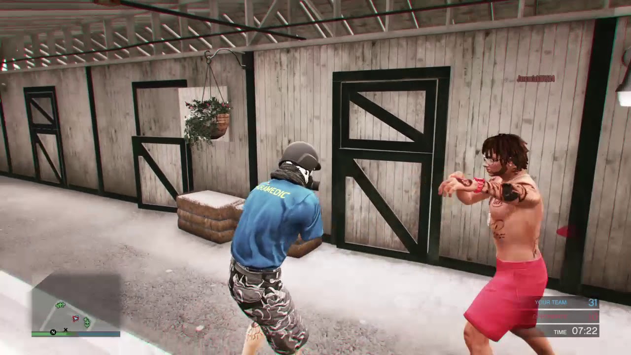 GTA5 RING FIGHT Choping Folks