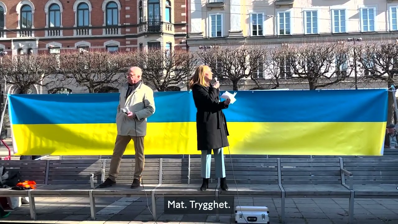 Måndagsrörelsens manifestation - tal av Annie Lööf