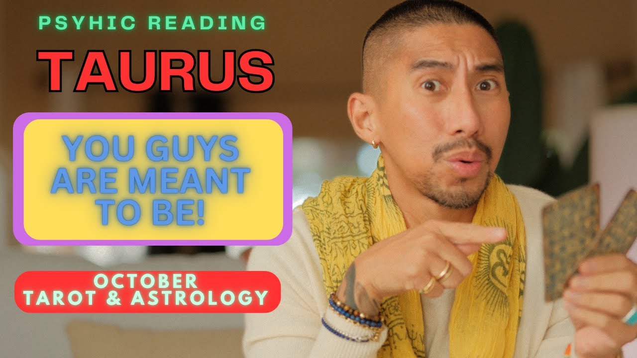 TAURUS ❤️ YOU ARE MEANT TO BE WITH YOUR SOULMATE! OCTOBER TAROT HOROSCOPE