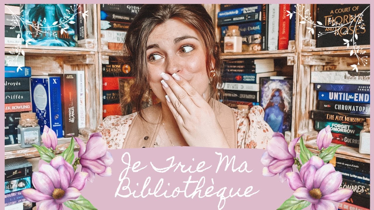 ♡ J'ENLÈVE UNE CINQUANTAINE DE LIVRES DE MA BIBLIOTHÈQUE ! ♡