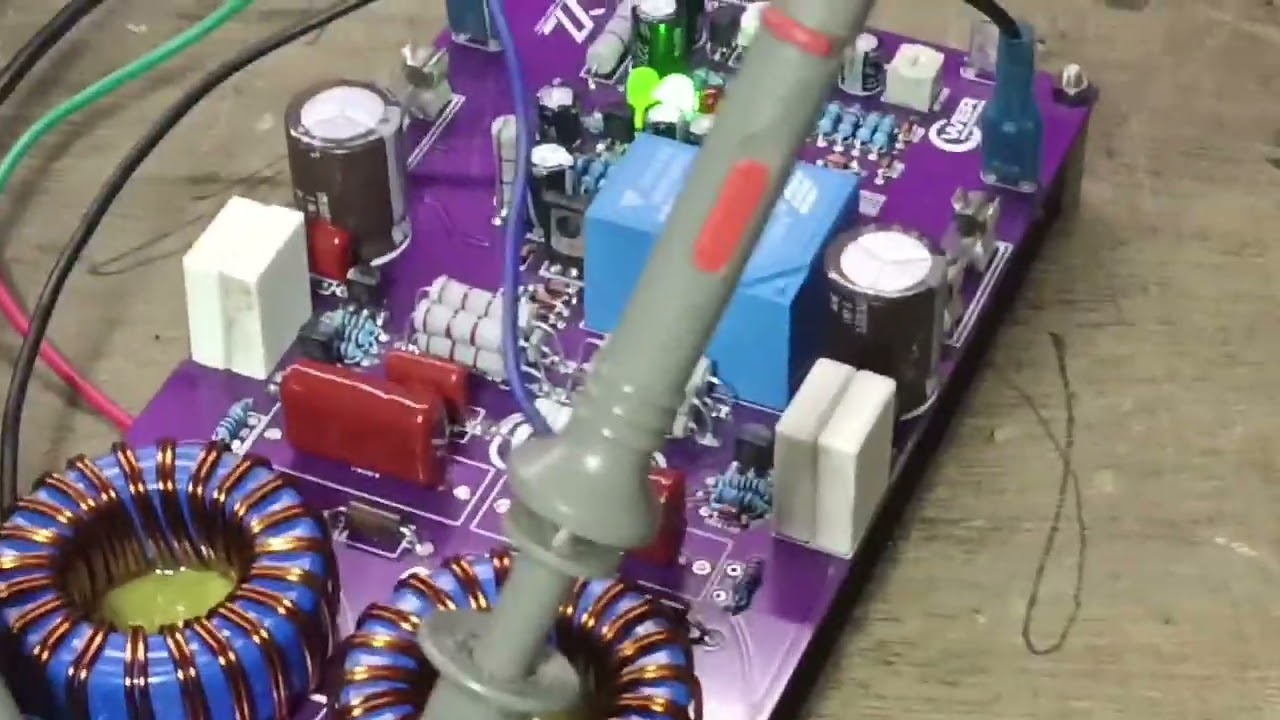 PCB Class-D Fitur komplit, inbalance,OCP,DCP,Limiter