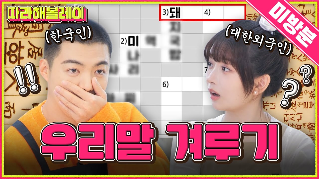 강남 vs 레이2 한국 생활 N년 차부터 알게 되는 단어
