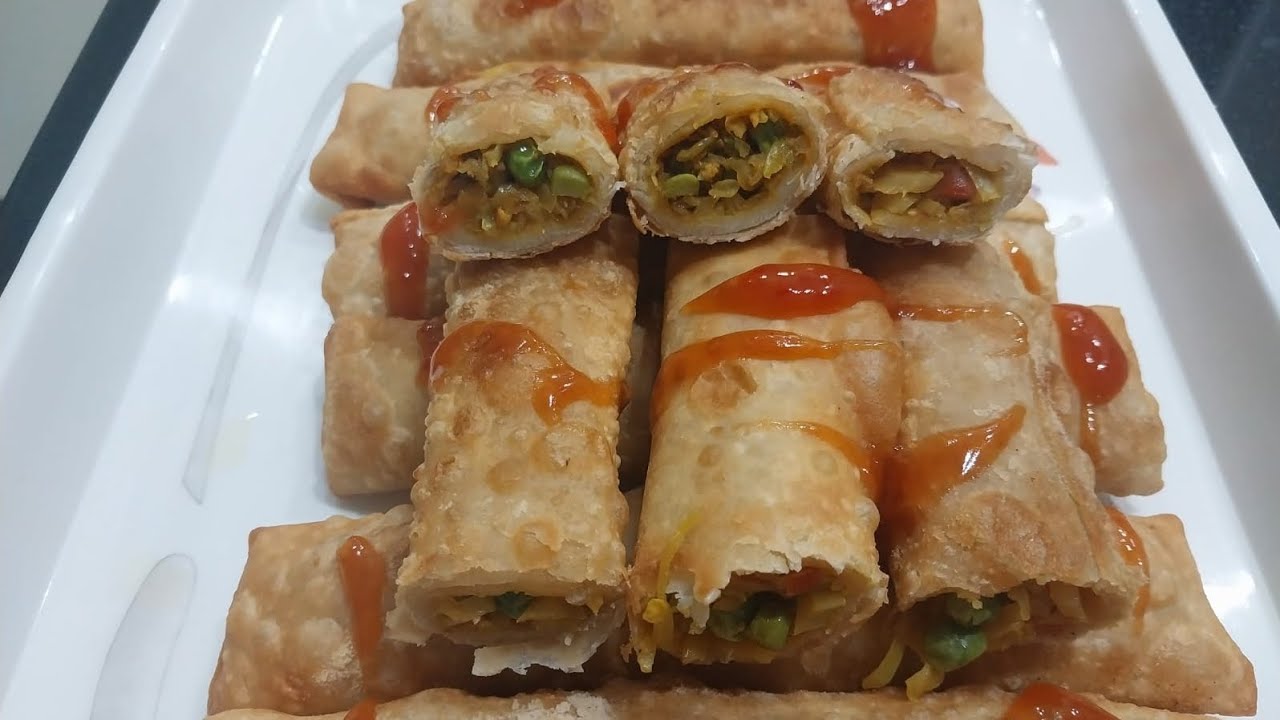Ramzan Special Vegetable Roll Recipe By Mujtaba Kaleem Home Kitchen😋😋