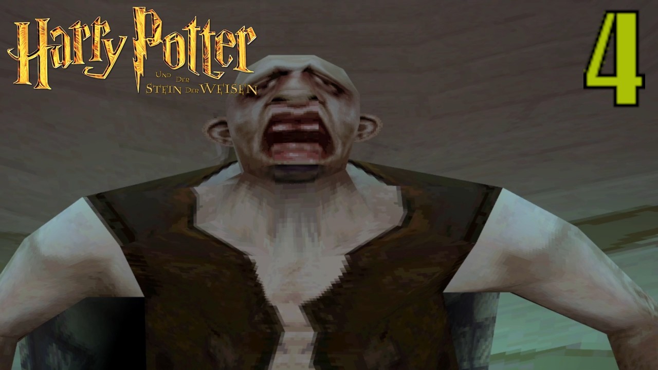 Harry Potter und der Stein der Weisen #004 Die Trolle kommen (PS1)
