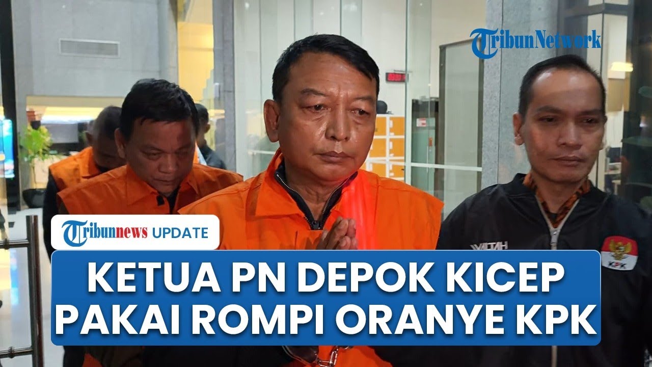 🔴Ketua PN Depok Pakai Rompi Oranye, Ruang Kerja Disegel KPK